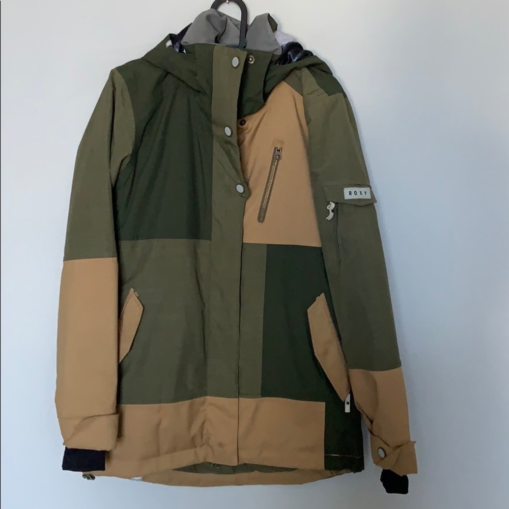 Patterned Ski Jacket - image 1